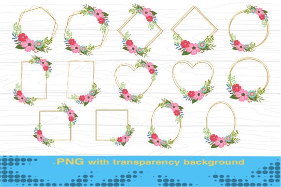 Download Flower Frame Handdraw Painted Invitation - Handdraw Collection